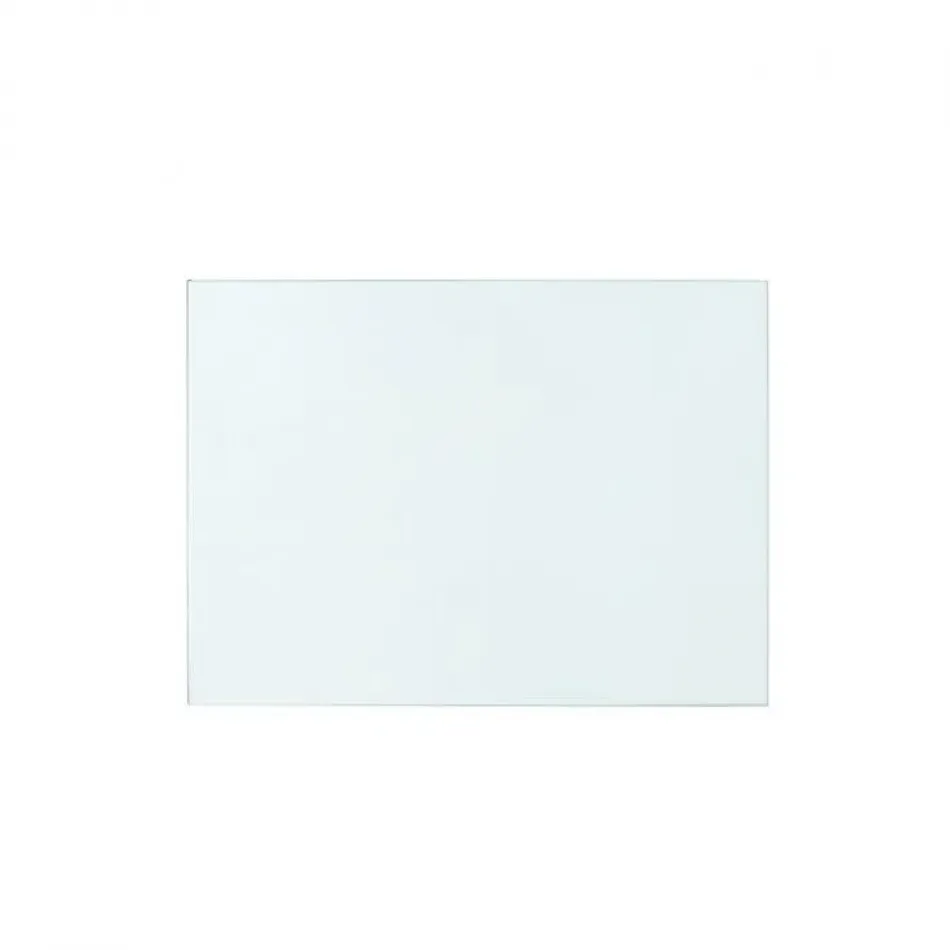 Alessandra-Pascal 1-Drawer Side Table Glass Top Clear