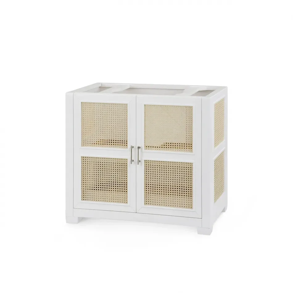 Ariel Vanilla 2-Door Cabinet
