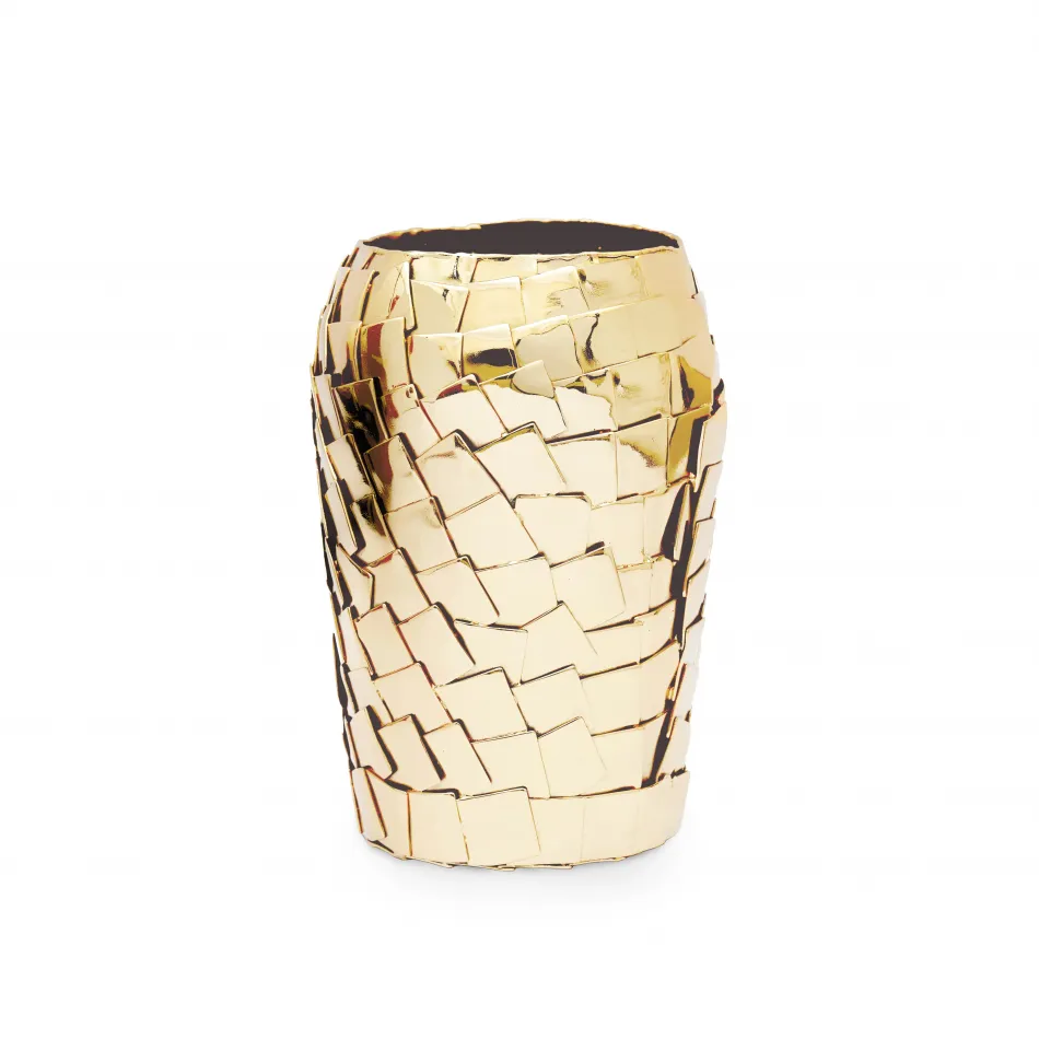 Apsis Vase Brass Finish