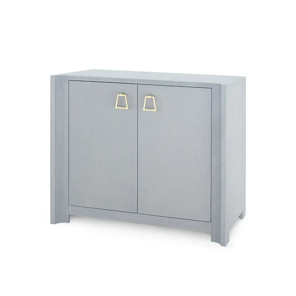 Audrey Washed Winter Gray Cabinet