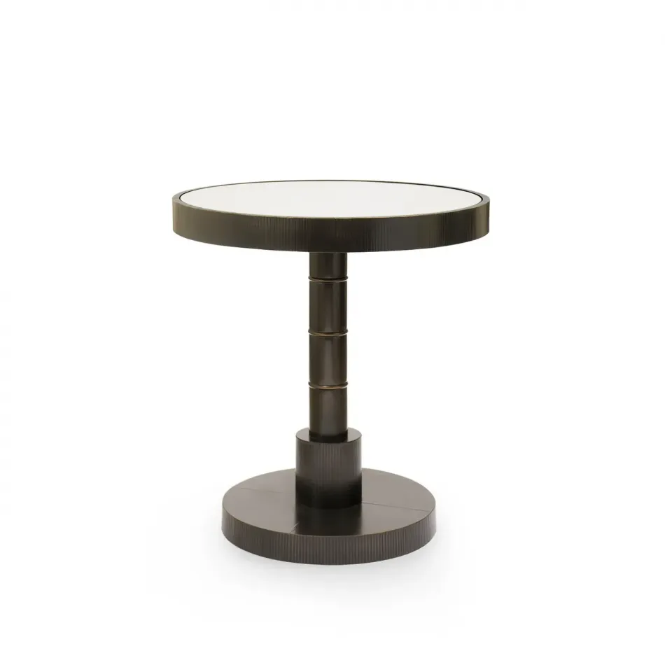 Axel Dark Bronze Accent Table