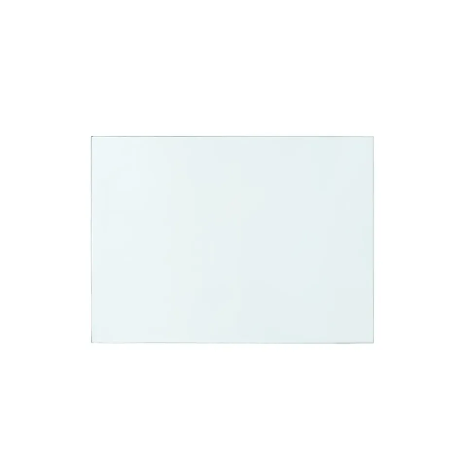 Barrett Clear 3-Drawer Side Table Glass Top