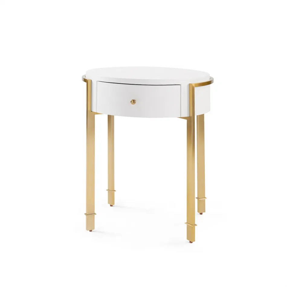 Bodrum Side Table Vanilla