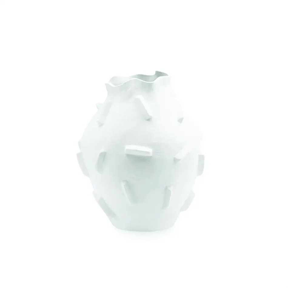 Bracque Large Vase Blanc de Chine