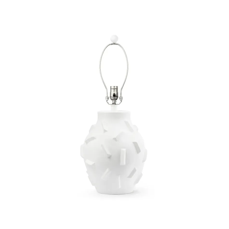 Bracque Cool White Lamp Without Shade