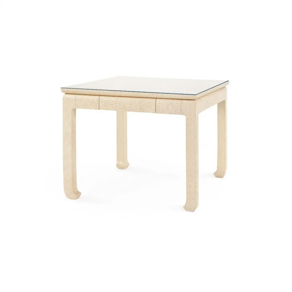 Bethany Game Table, Natural Twill