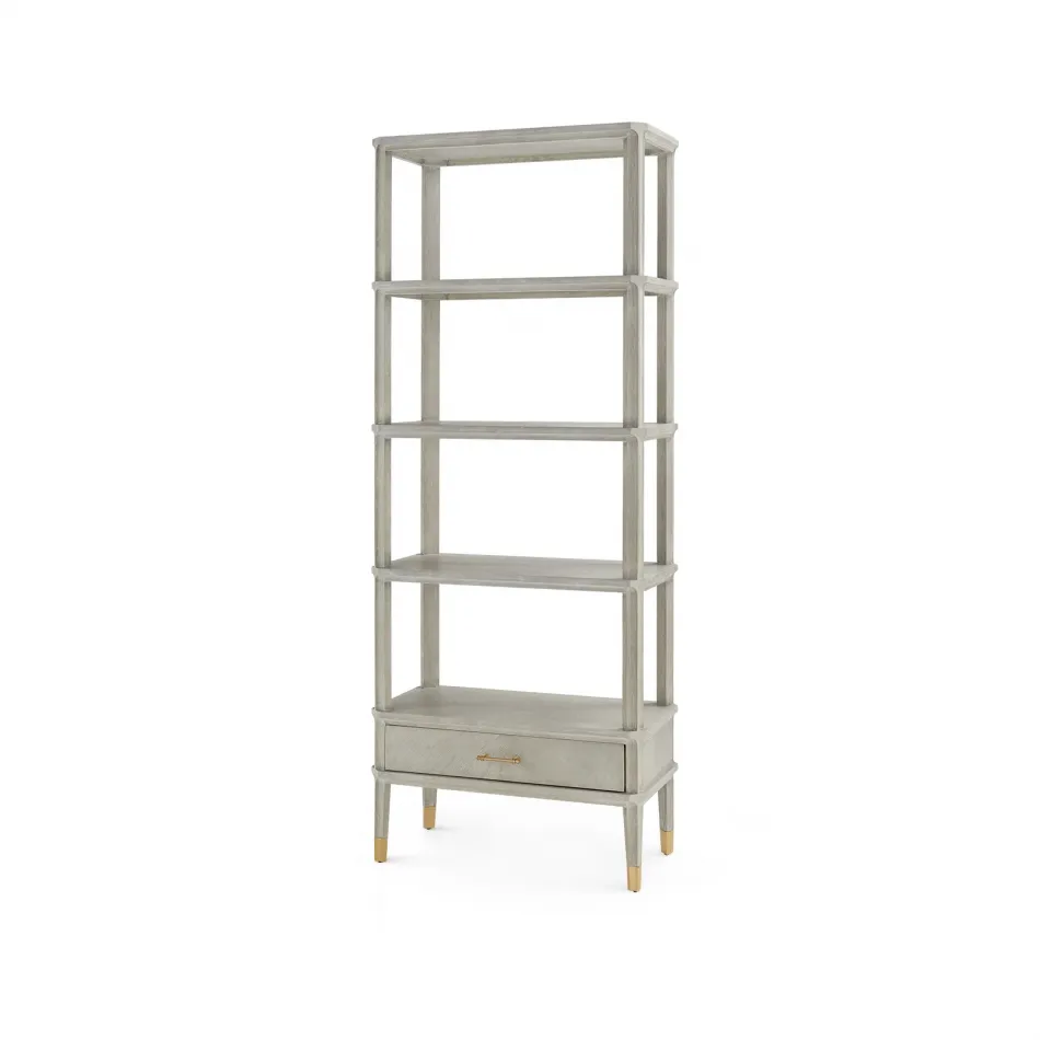 Bertram Etagere Gray