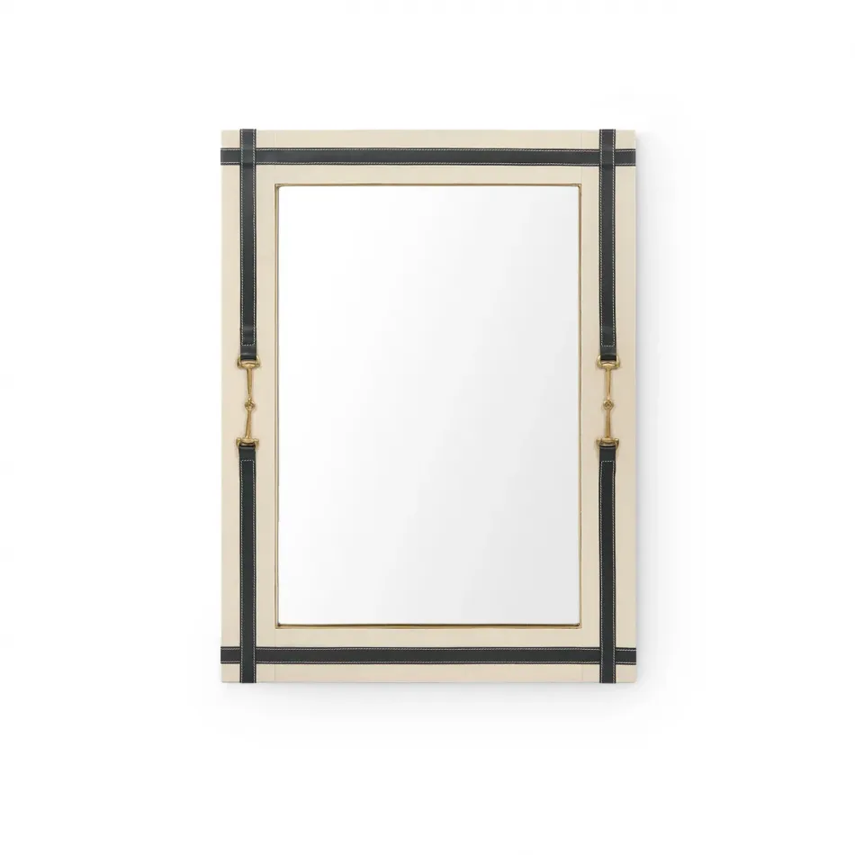 Buckley Black Rectangular Mirror