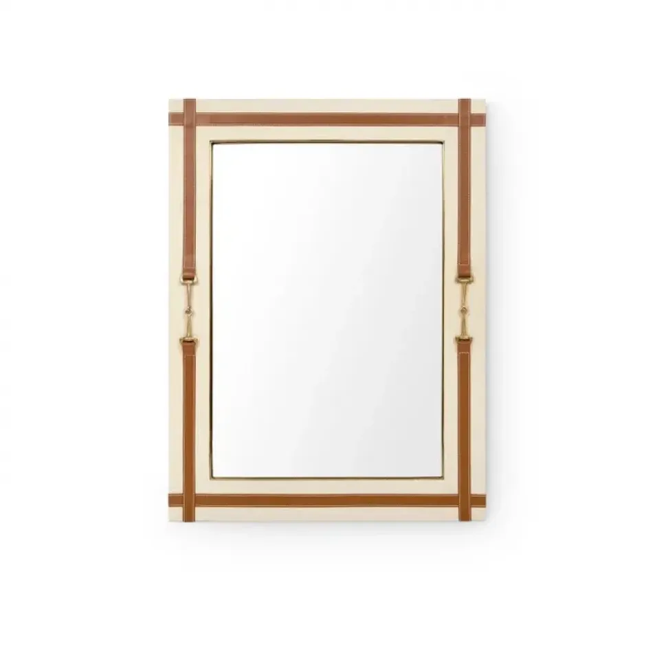 Buckley Tan Rectangular Mirror