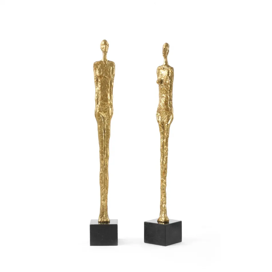 Dora Mar Statue (Pair) Gold Leaf