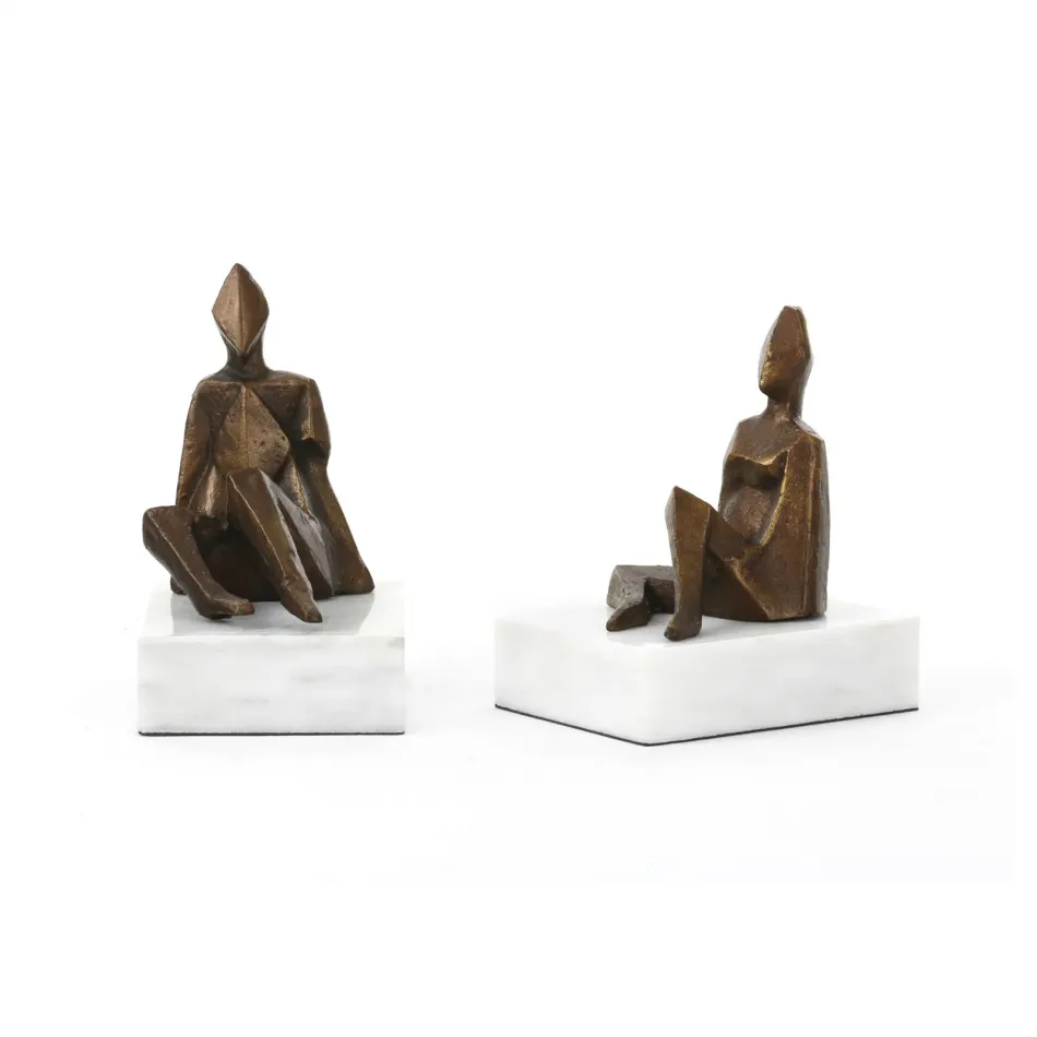 Duet Statue (Pair) Bronze