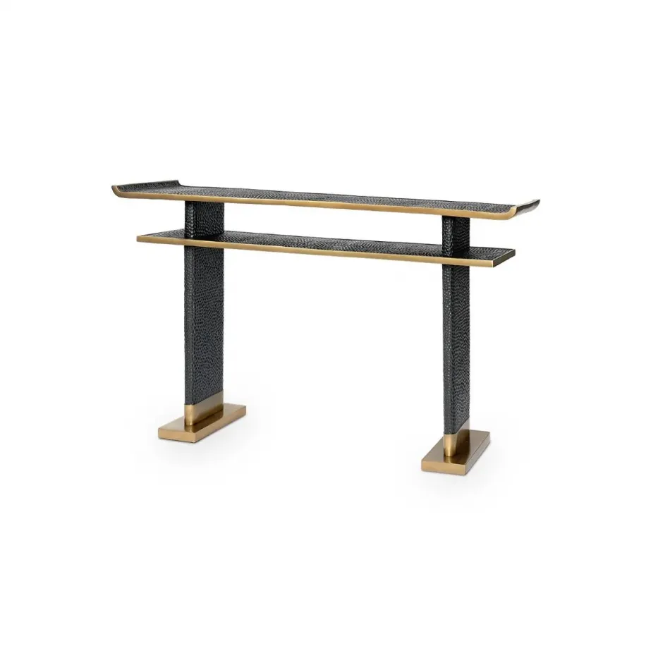 Dupre Console Table, Sable Bronze