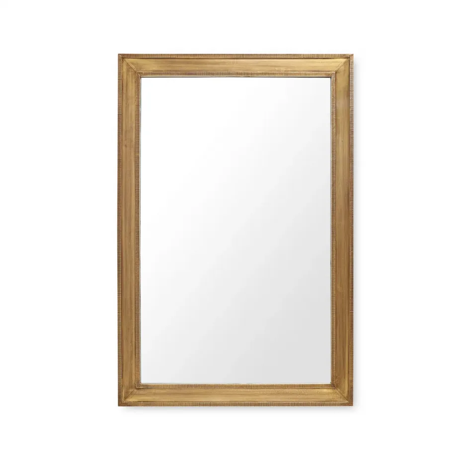 Ellen Large Mirror Antique Brass