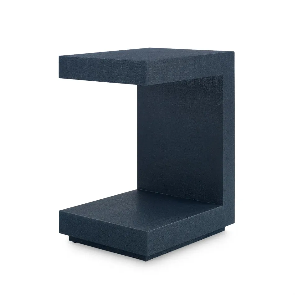 Essential Side Table Blue Steel