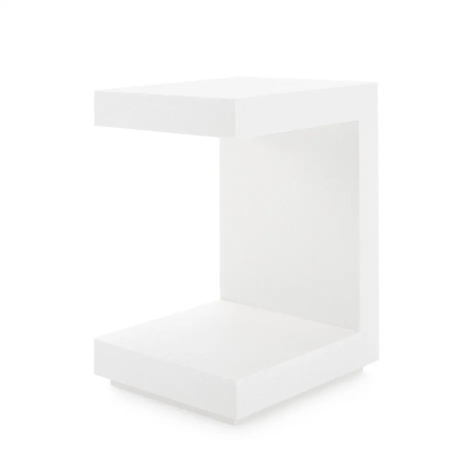 Essential Side Table Chiffon White