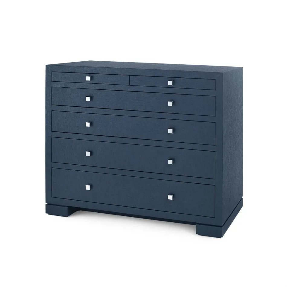 Frances 6-Drawer Deep Navy