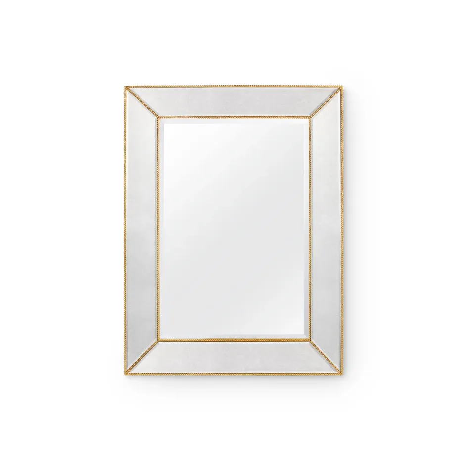Hadley Antique Rectangular Mirror Small
