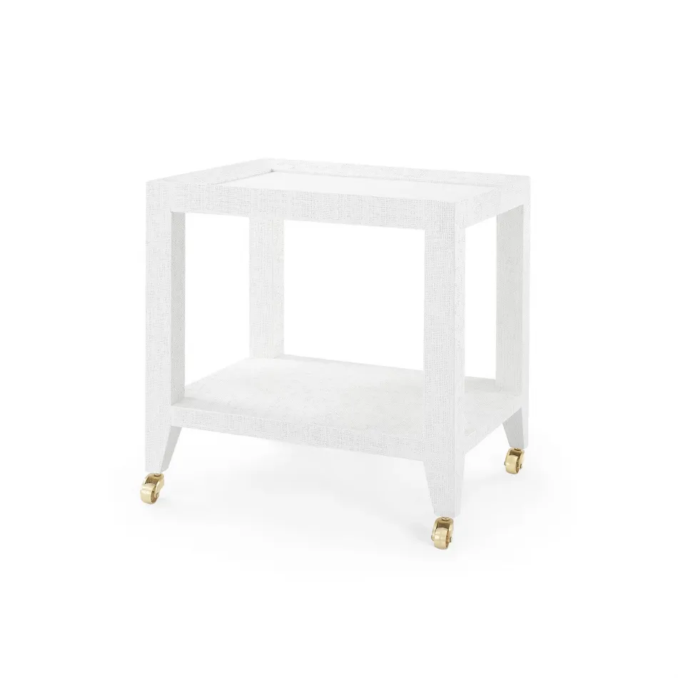 Isadora Tea Table Chiffon White