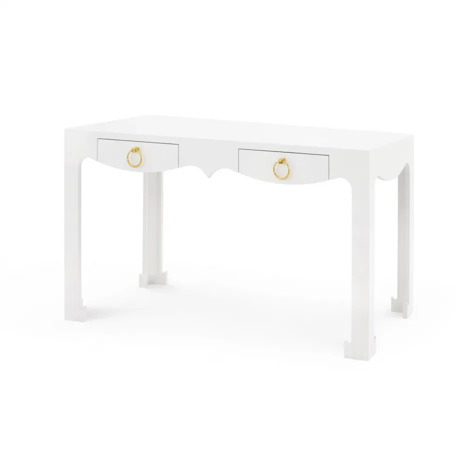 Jordan Console/Desk Chiffon White