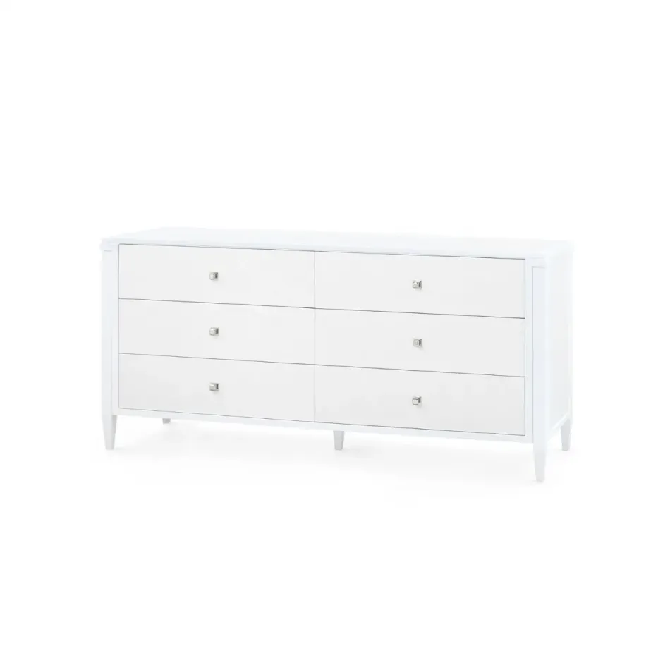 Kingston 6-Drawer, Soft White