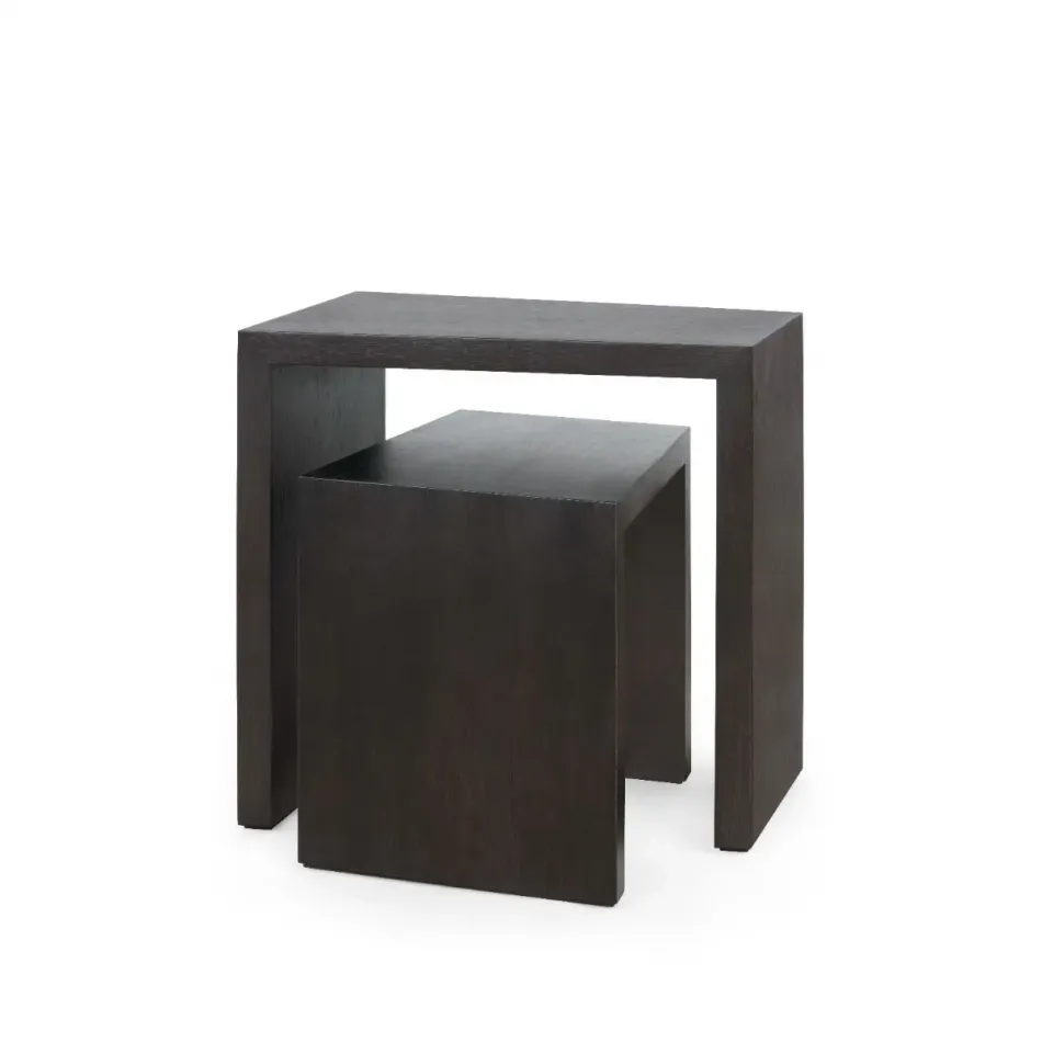 Lucy Nesting Tables, Espresso