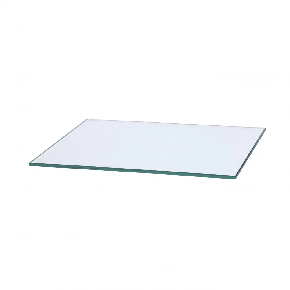 Odeon Bench/Side Table Glass Top Clear