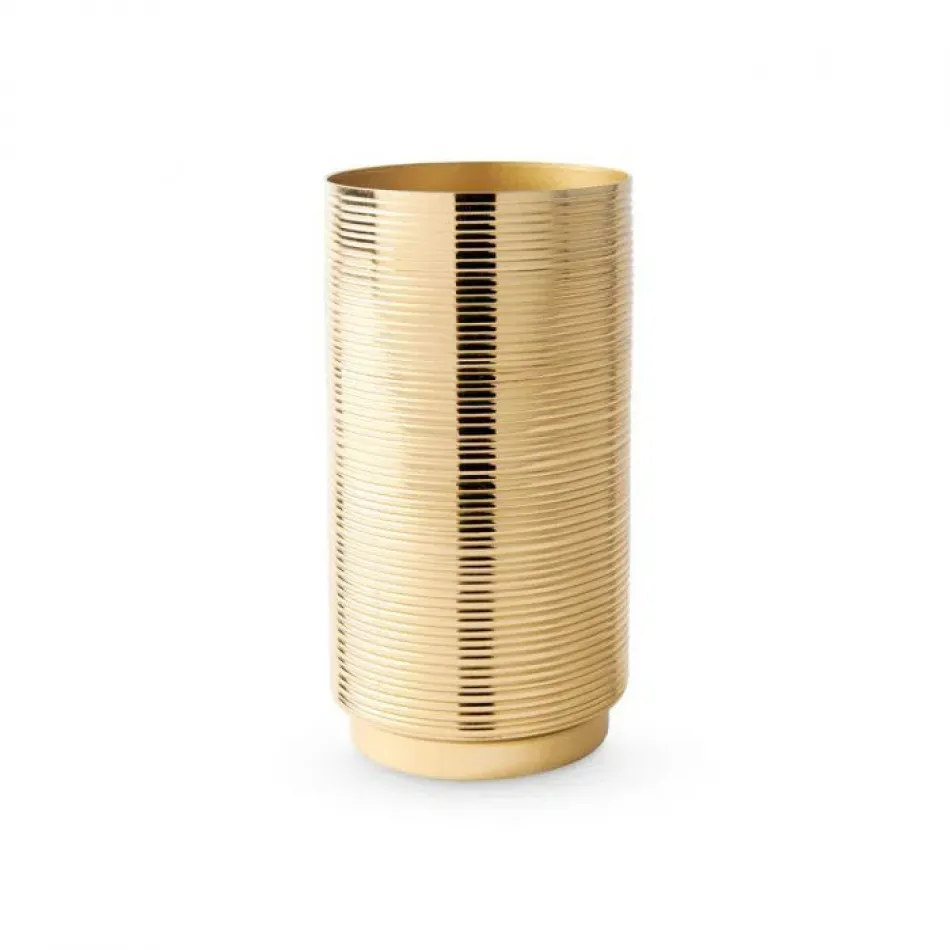 Orosco Large Vase Brass