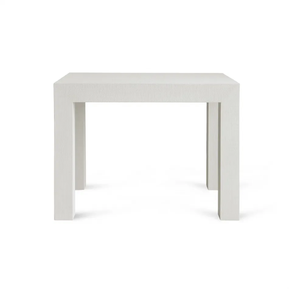 Parsons Side Table Chiffon White