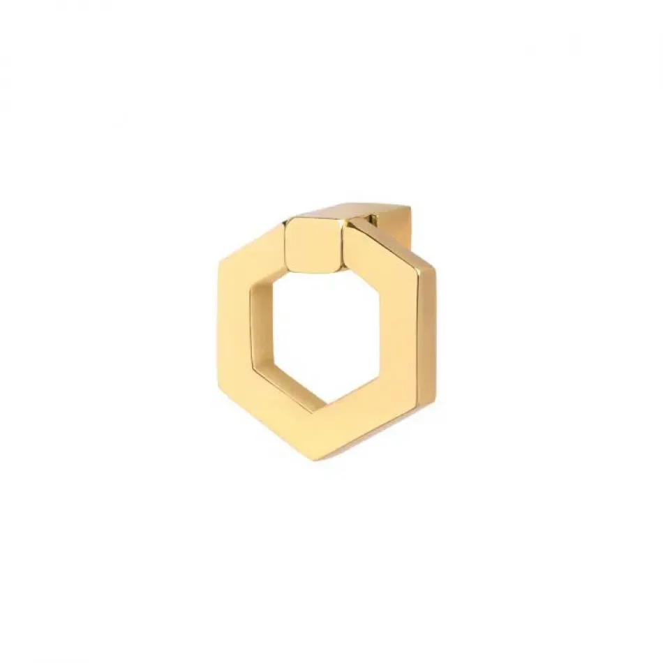 Harper Ring Pull Polished Brass