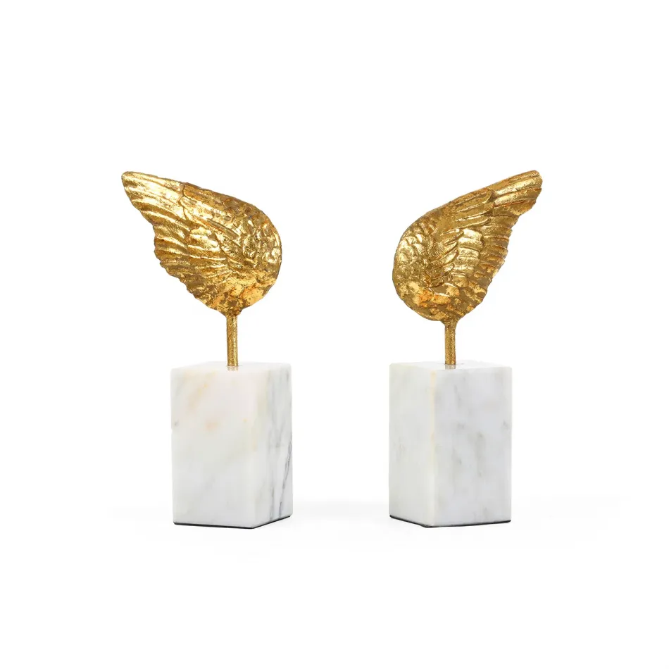 Wings Statue Gold Leaf