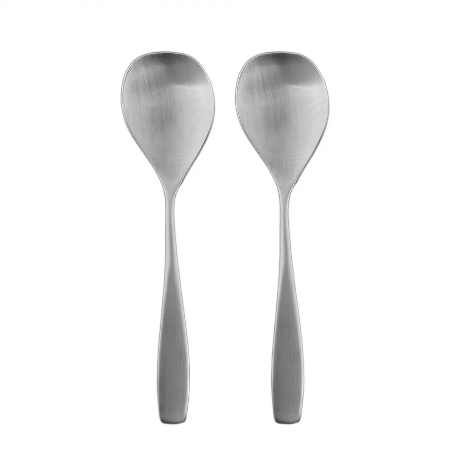 Voss Stainless Steel 2-Pc Serving Spoon