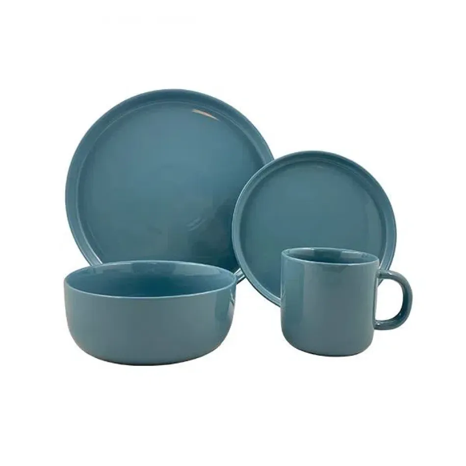 Reims Atlantic/Light Blue 4-Pc Place Setting