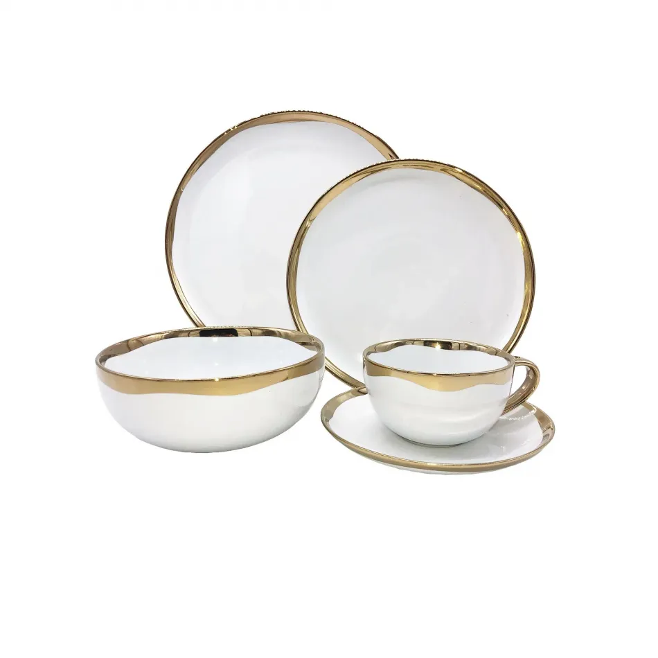 Dauville Gold 5-Pc Setting