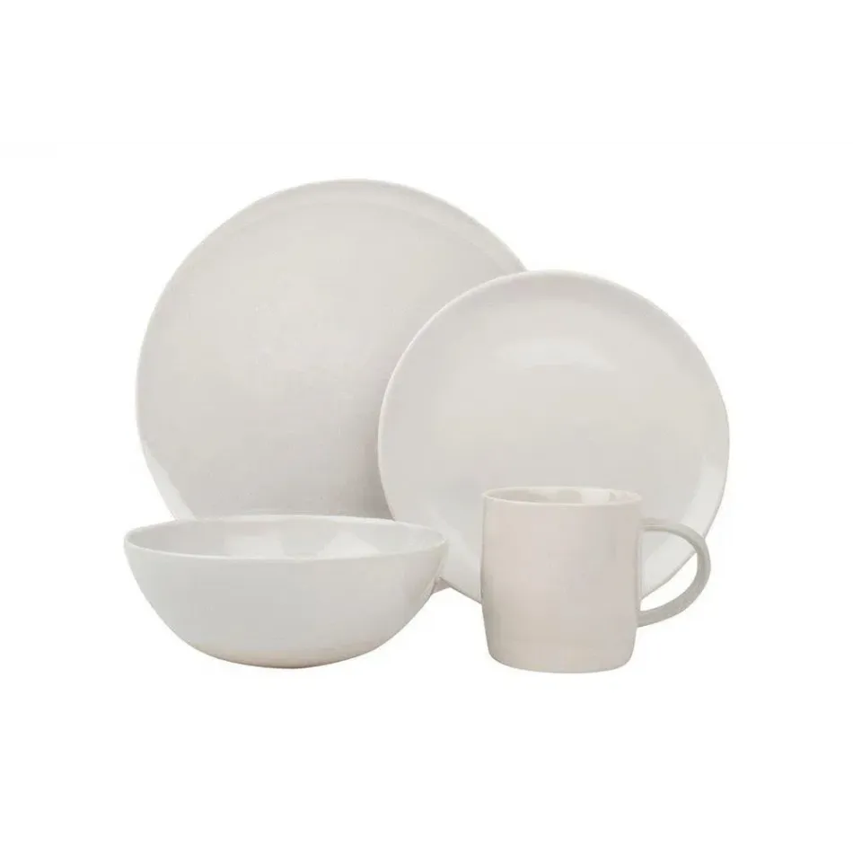 Shell Bisque White 4-Pc Place Setting