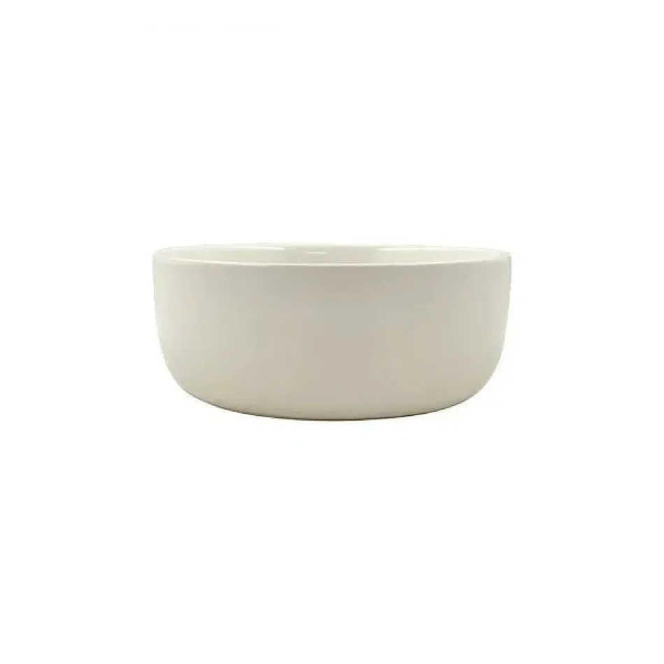 Reims Salt/White Set of 4 Deep Bowls