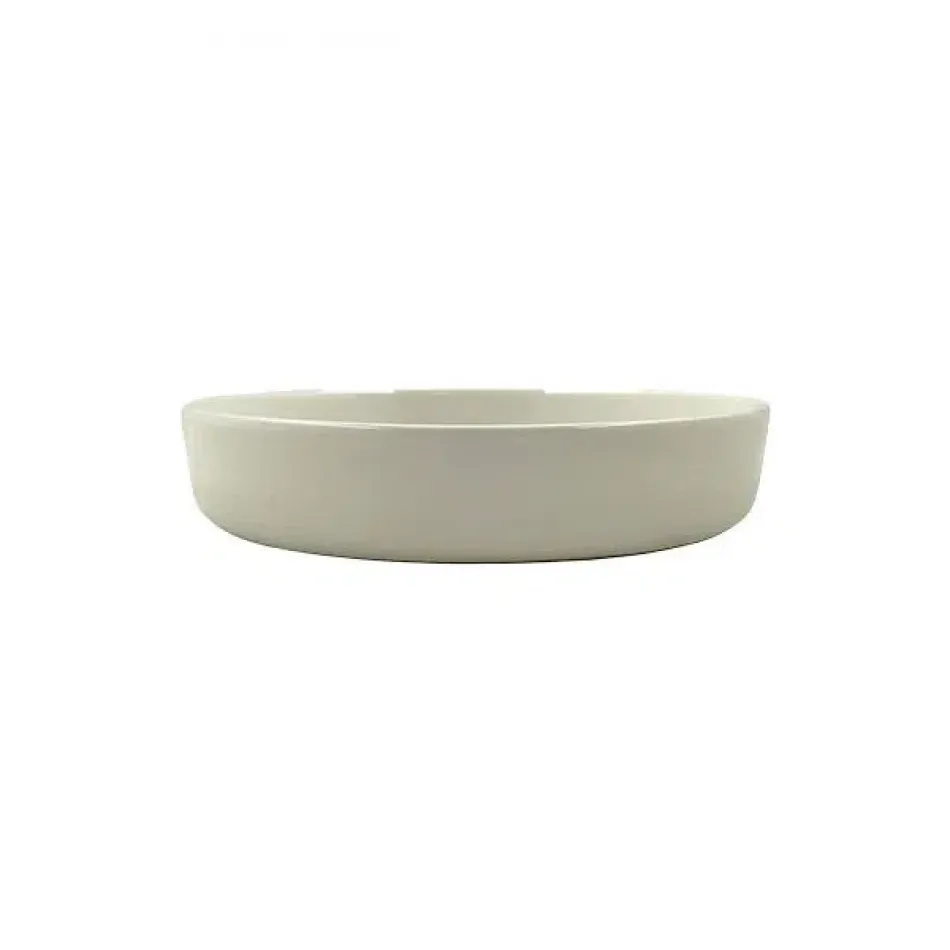 Reims Salt/White Set of 4 Shallow Bowls