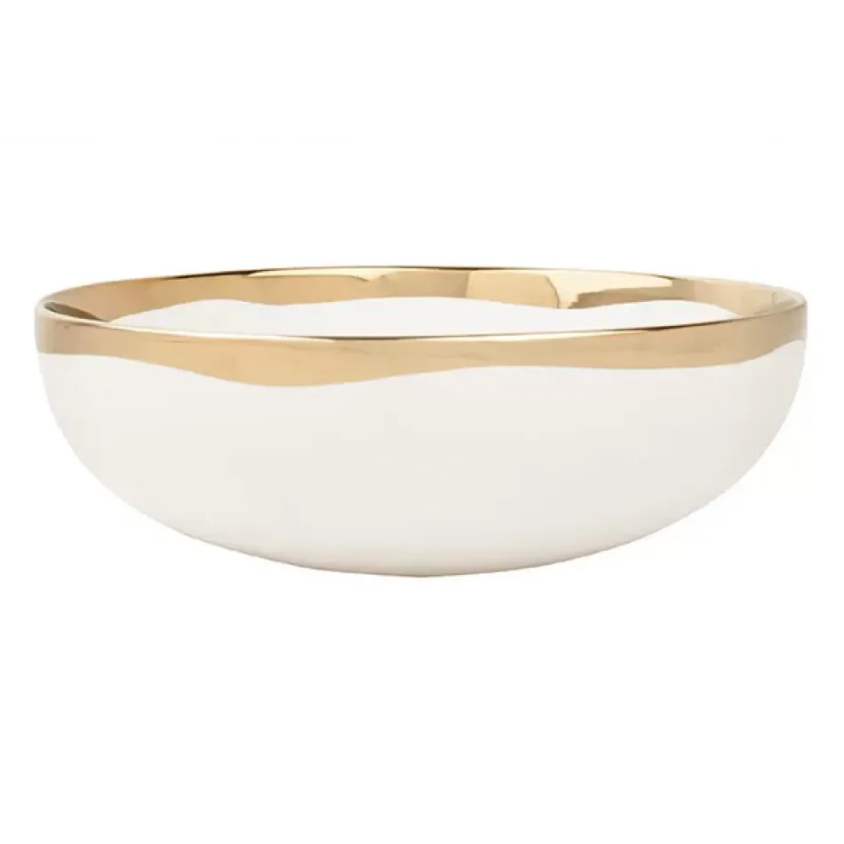 Dauville Gold Serving Bowl