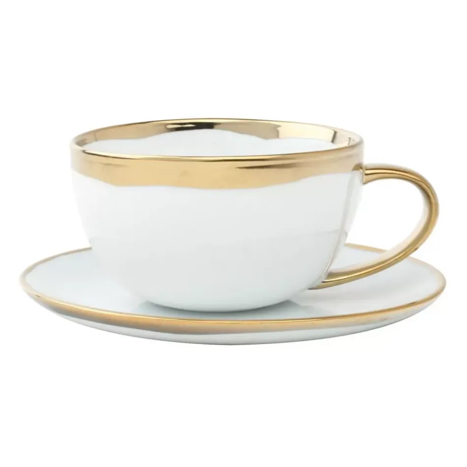 Dauville Gold Cup & Saucer