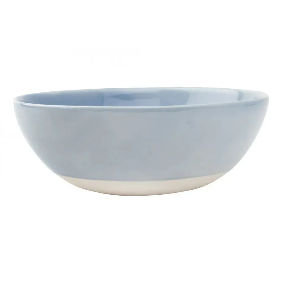 Shell Bisque Blue Set of 4 Cereal Bowls