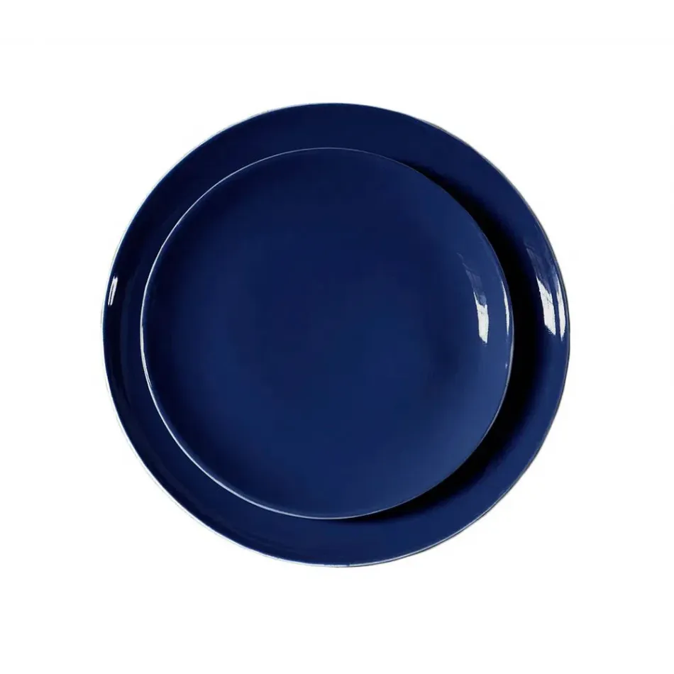 Shell Bisque Indigo Dinnerware