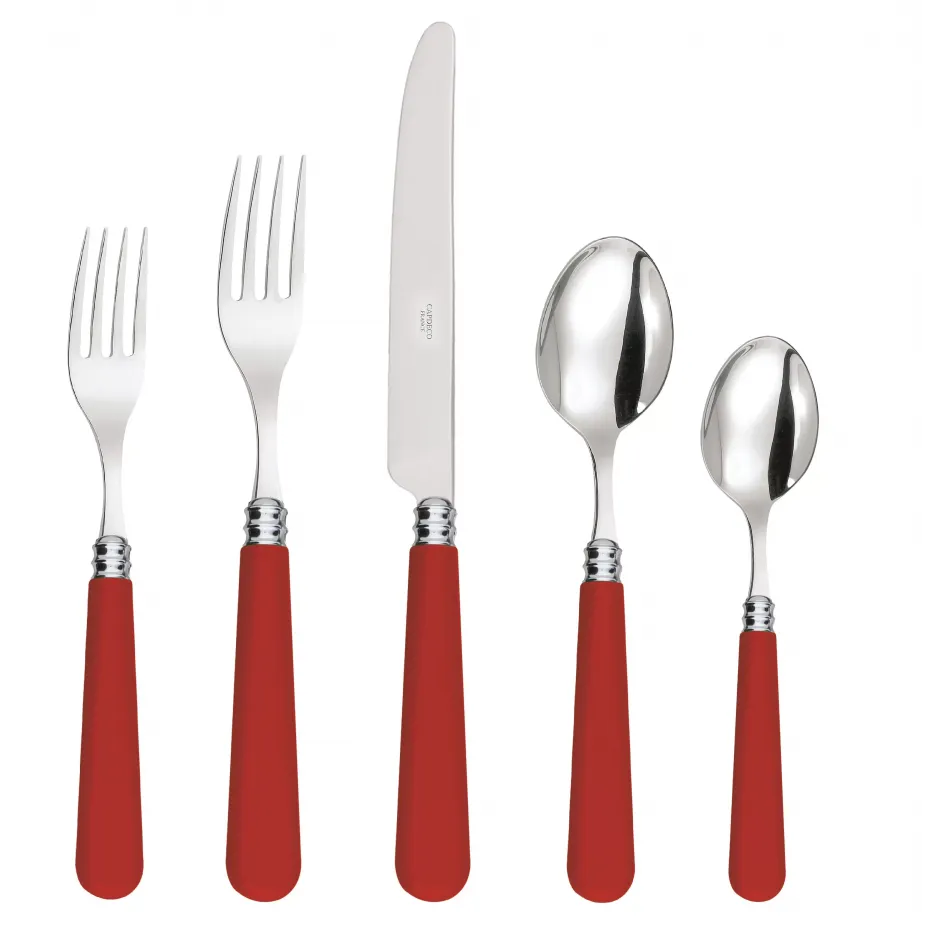Altea Red 5-Pc Place Setting