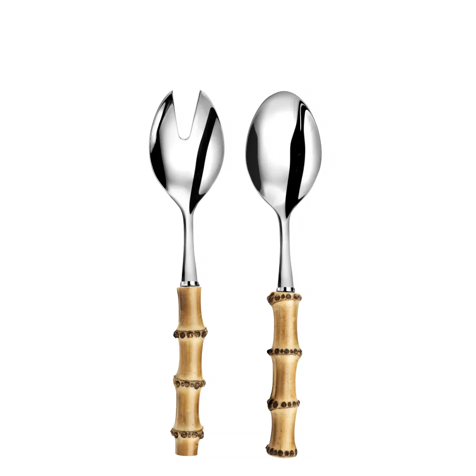 Bamboo Salad Servers