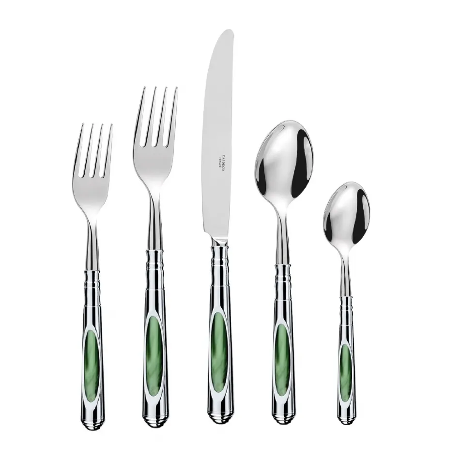 Ceres Green Flatware