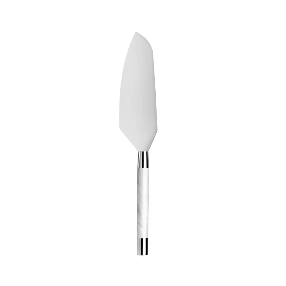 Cont White Cake Cutting Server