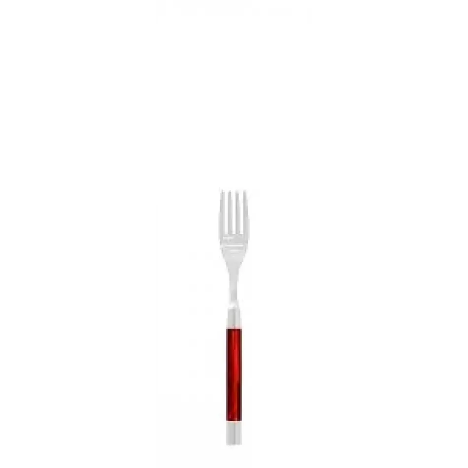 Conty Red Pastry Fork