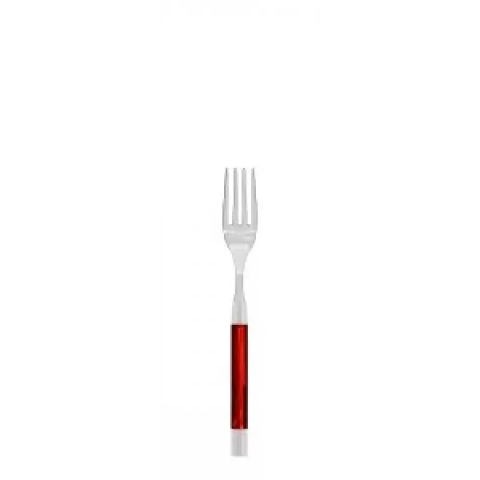 Conty Red Dinner Fork