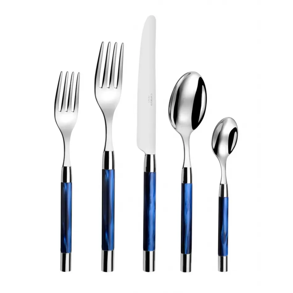 Conty Blue Serving Fork