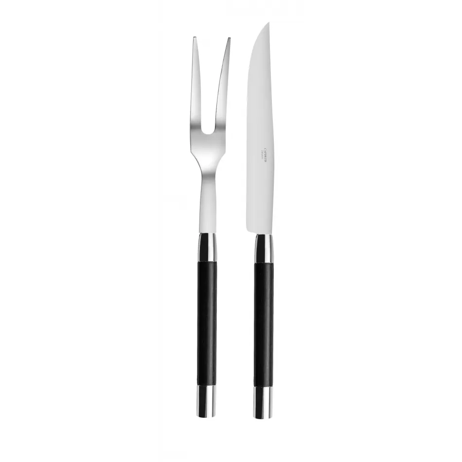 Conty Black Carving Set