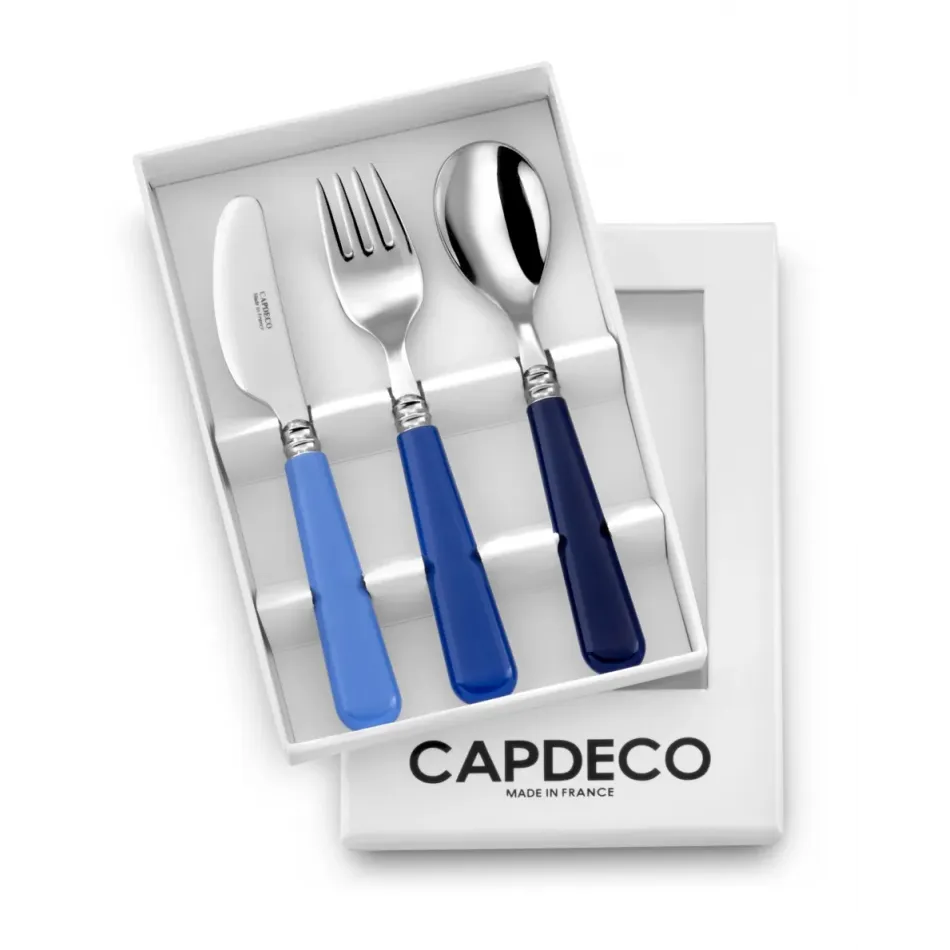 Helios Kids Sky Blue/Royal Blue/Navy Blue 3 Piece Setting