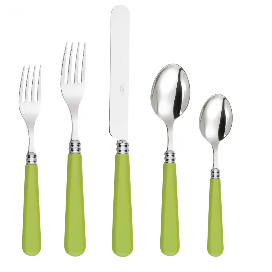 Helios Lime Green Pastry Fork